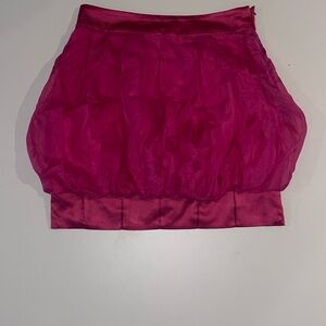 Twelve by Twelve Fuchsia A-Line Skirt